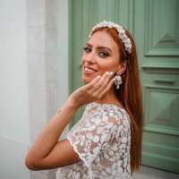 Braut Top PAULINE aus feinster spanischer Spitze