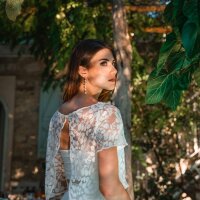 Bridal Top PAULINE made of finest Spanish lace