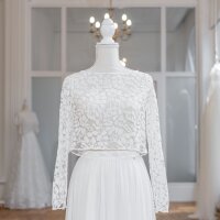 Bridal Top CHARLOTTE made of finest Spanish lace
