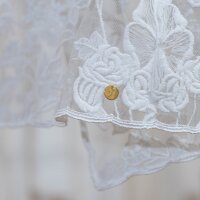 Braut Top JULIETTE aus bestickter floraler Spitze