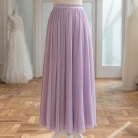 Bridesmaids Skirt SOE Midi lilac
