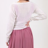 Braut Pullover MAXIME aus Mohair Wolle