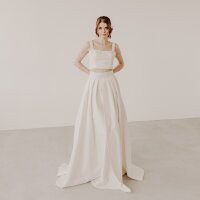 Bridal top ARMAL in cotton eco