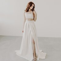 Bridal skirt CARRIE in satin