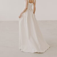 Bridal skirt ISABELL in cotton eco