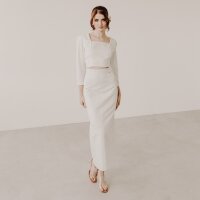 Bridal skirt BLAKE in cotton eco
