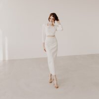Bridal skirt BLAKE in cotton eco