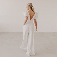 Bridal jumpsuit HOLLY in crepe